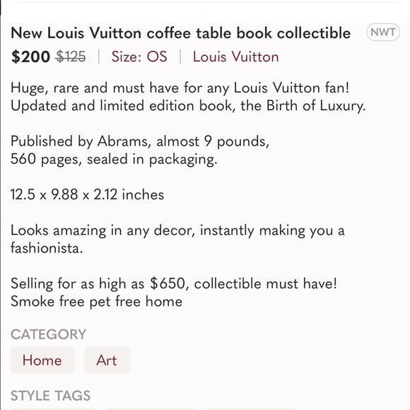 New Louis Vuitton Birth of Modern Luxury Coffee Table Collectable Book Ambrams - Picture 12 of 15